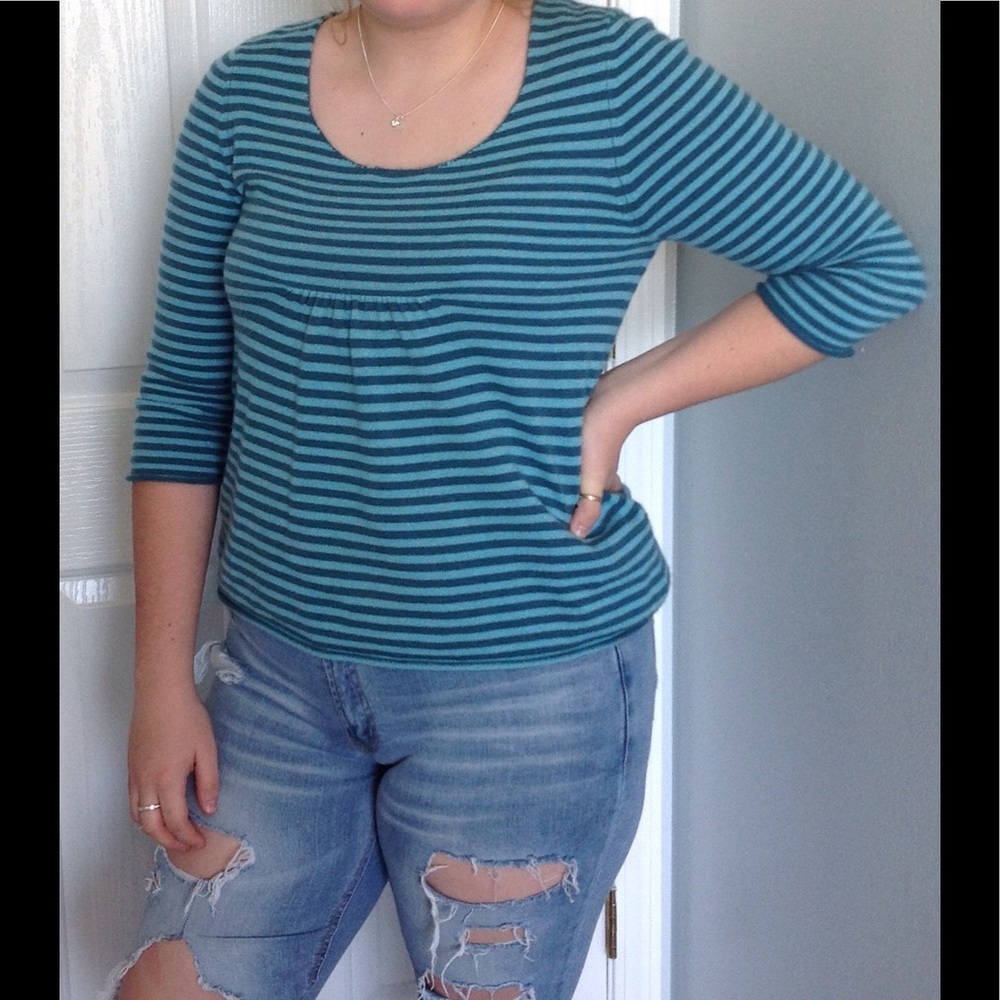 Garnet Hill Cashmere sweater